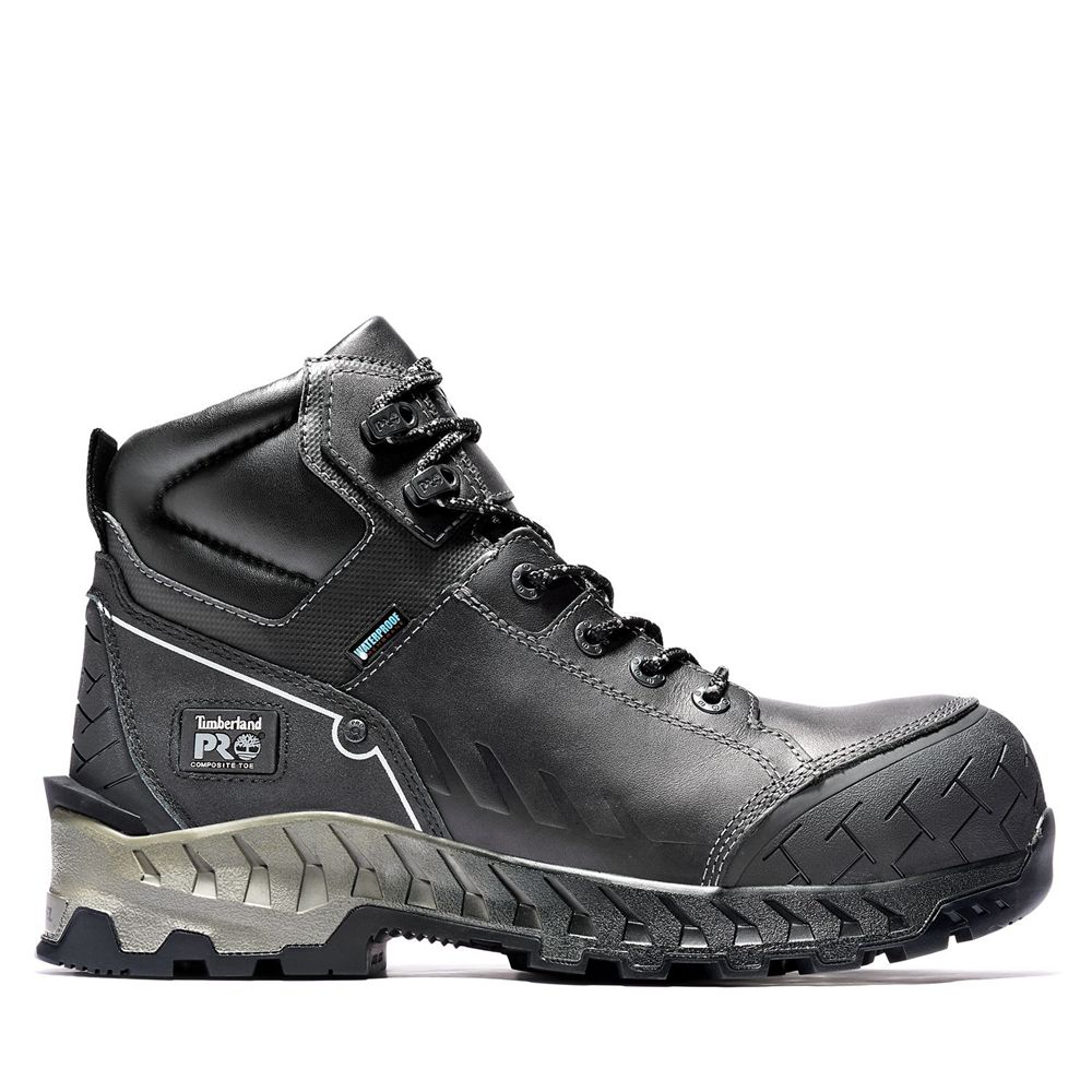 Botas de Trabajo Timberland Hombre Pro® Summit 6-Inch Composite-Toe Negras - Chile XWU-754163